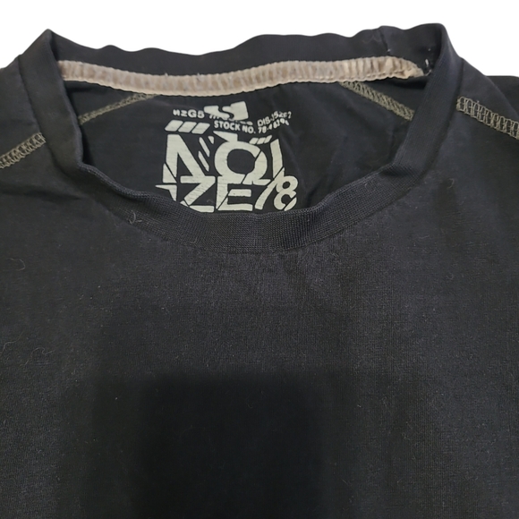 Vintage Noiz78 Black Cotton Graphic Long-sleeved T-Shirt Sz Small - Picture 6 of 10